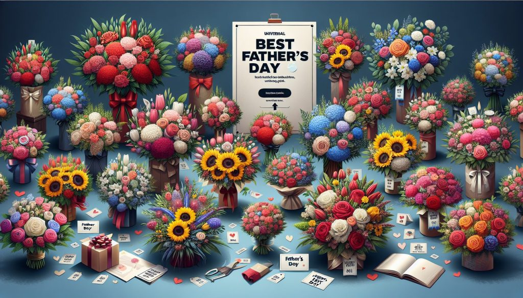 Универсальные букеты к Дню отца: беспроигрышные варианты