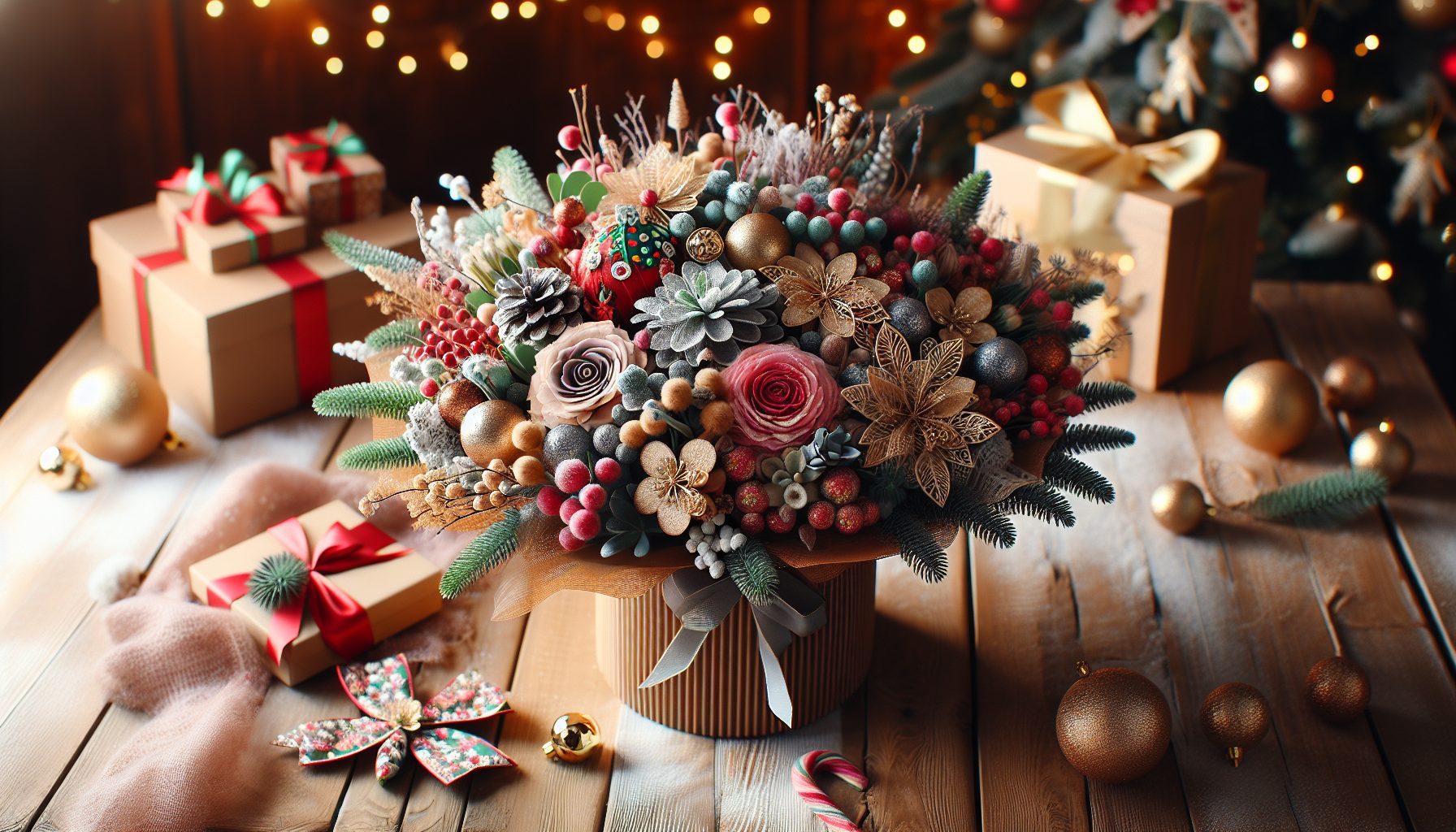 Почему новогодний букет для учителя — особая история