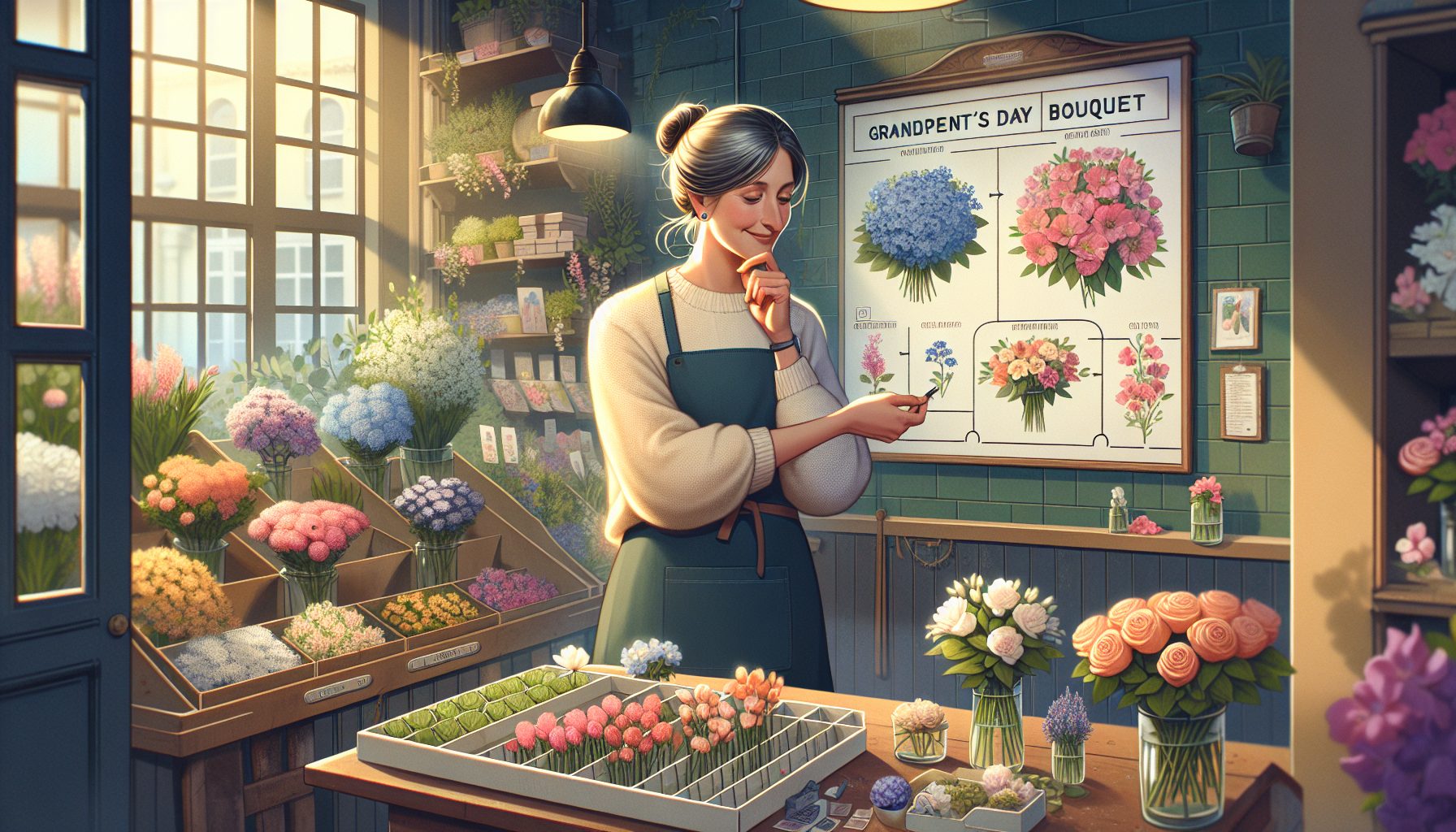 Почему я вообще говорю о букете к Дню бабушки и дедушки