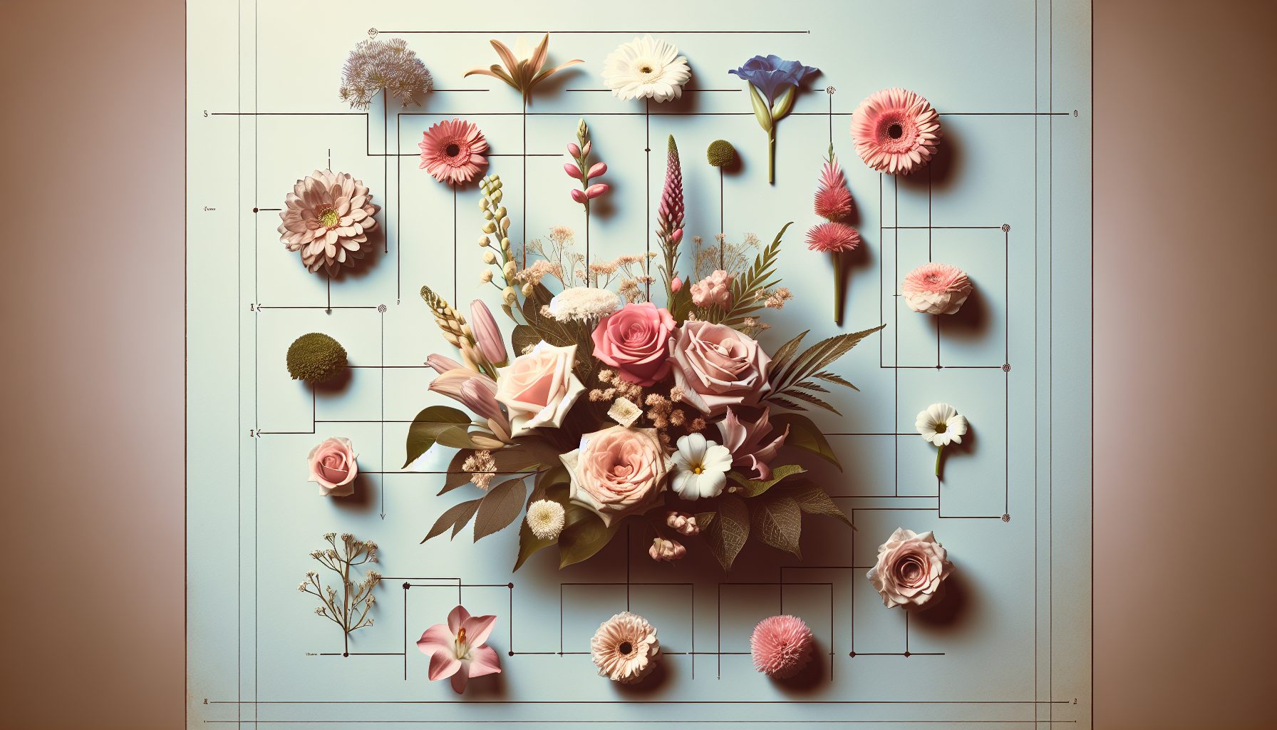 Состав букета: баланс формы и смысла