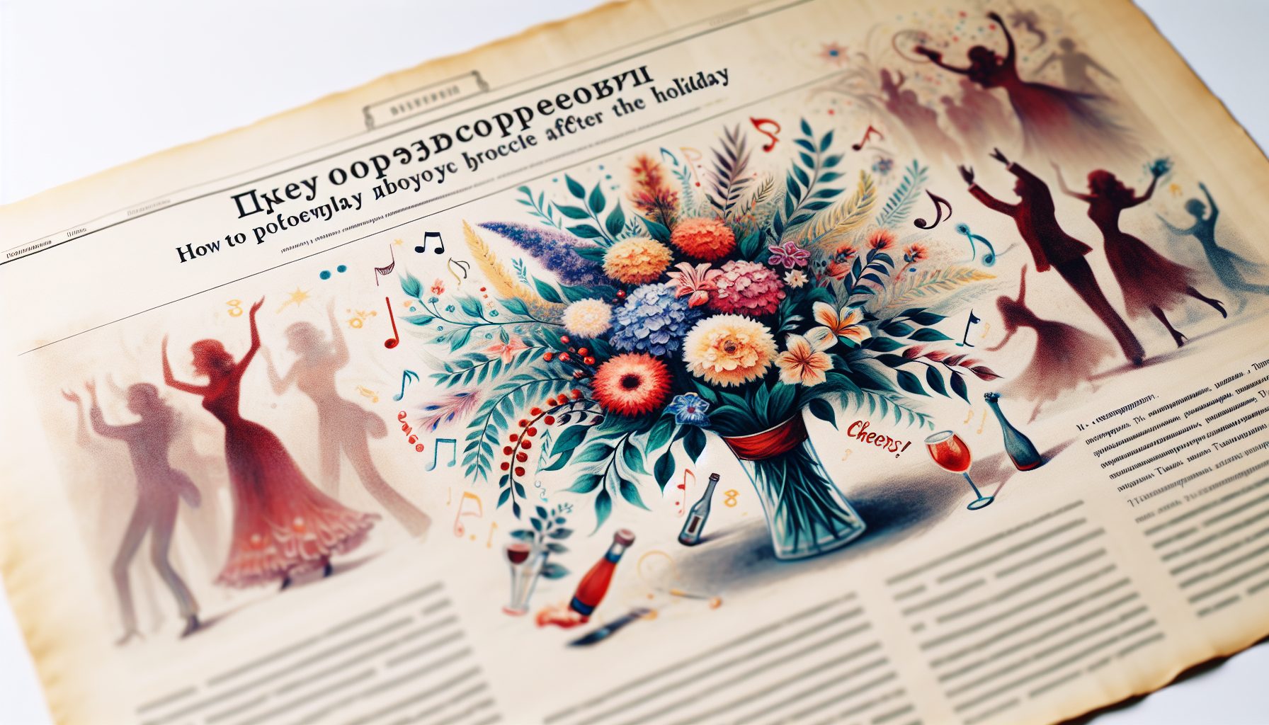 Как продлить жизнь букета после праздника