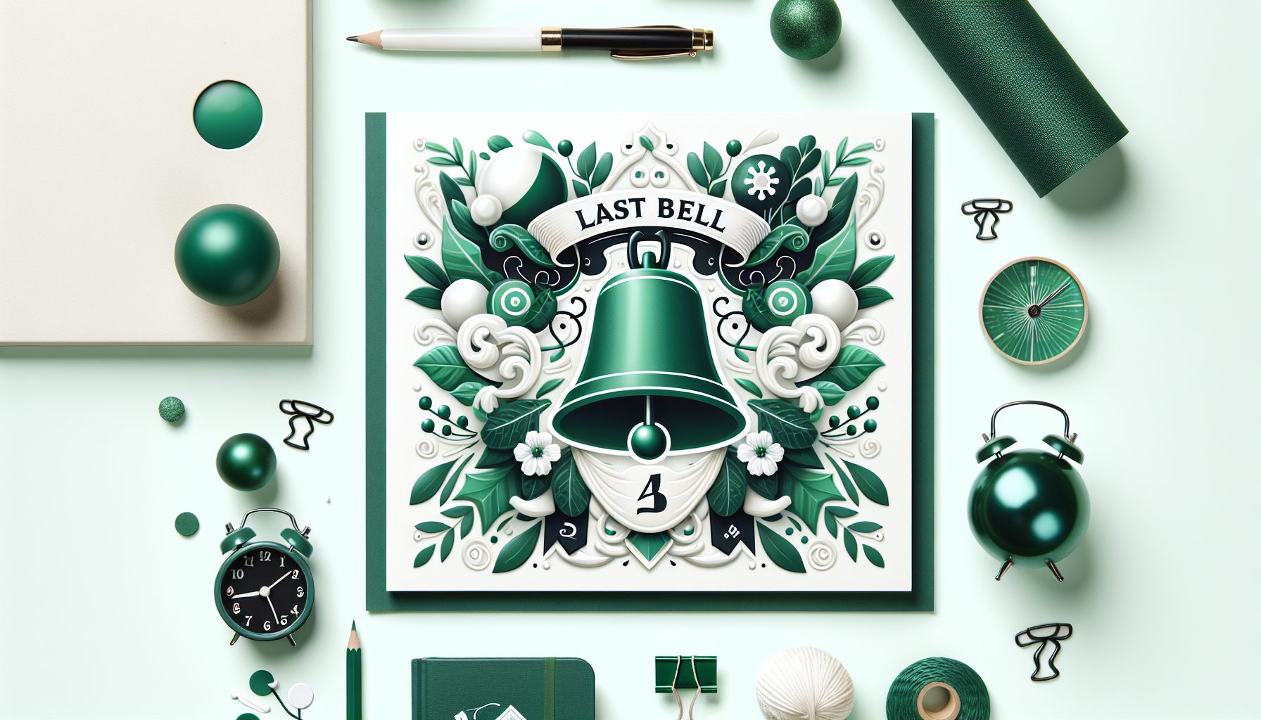 Почему изумруд и белый — идеальная пара к Последнему звонку