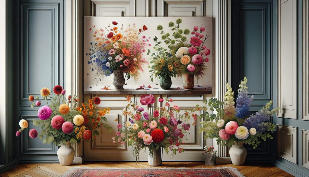 5 букетов, с которыми праздник начинается ещё в прихожей