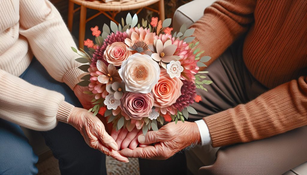 Букет к Дню бабушки и дедушки: как выбрать размер и палитру