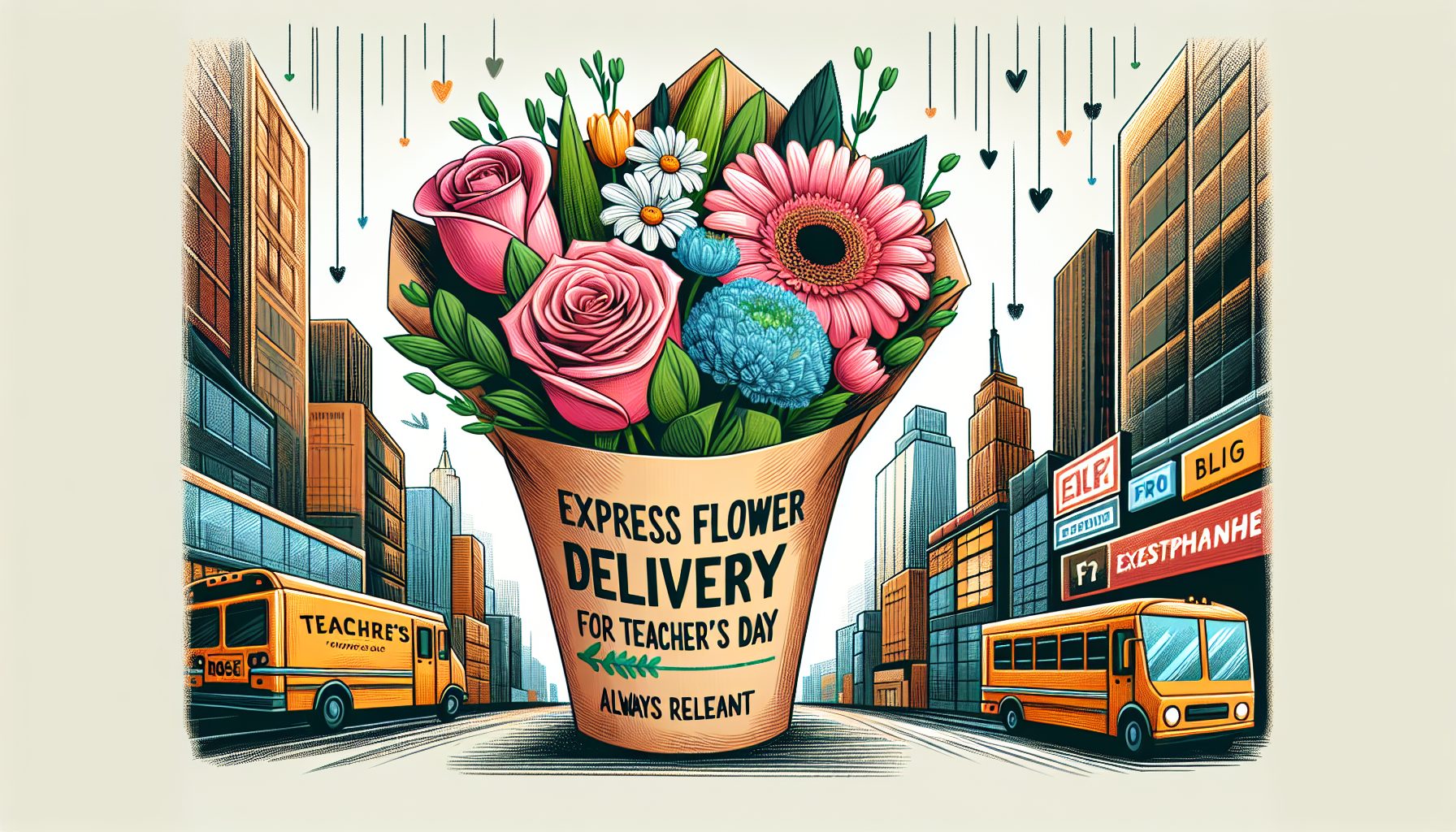 Почему экспресс-доставка букетов к Дню учителя в центре СПб — это актуально