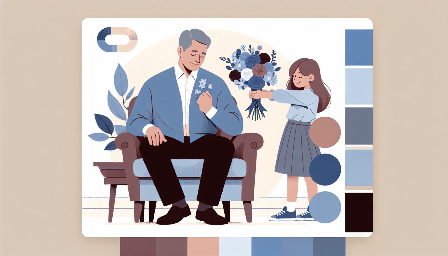 Как вручить букет, чтобы не было неловко