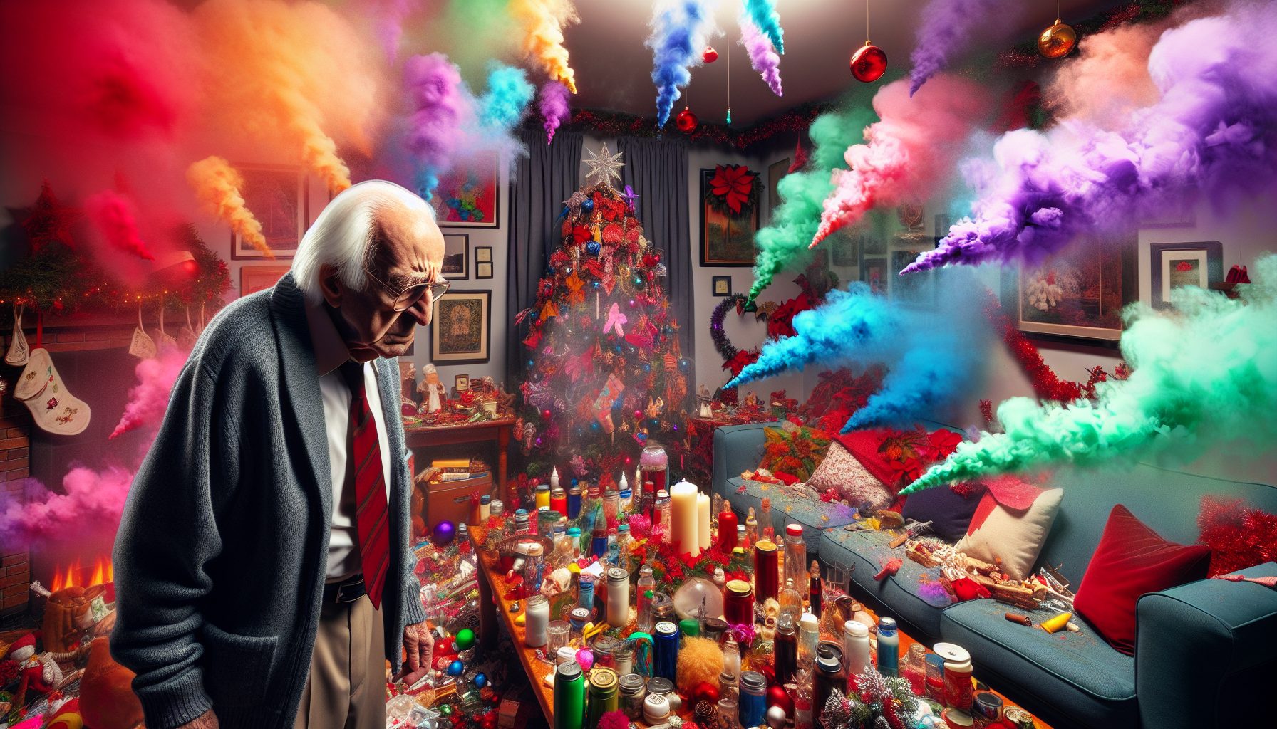 Неправильный выбор цветов и запахов