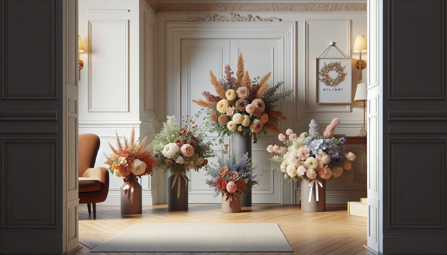 Как подобрать букет под характер дома