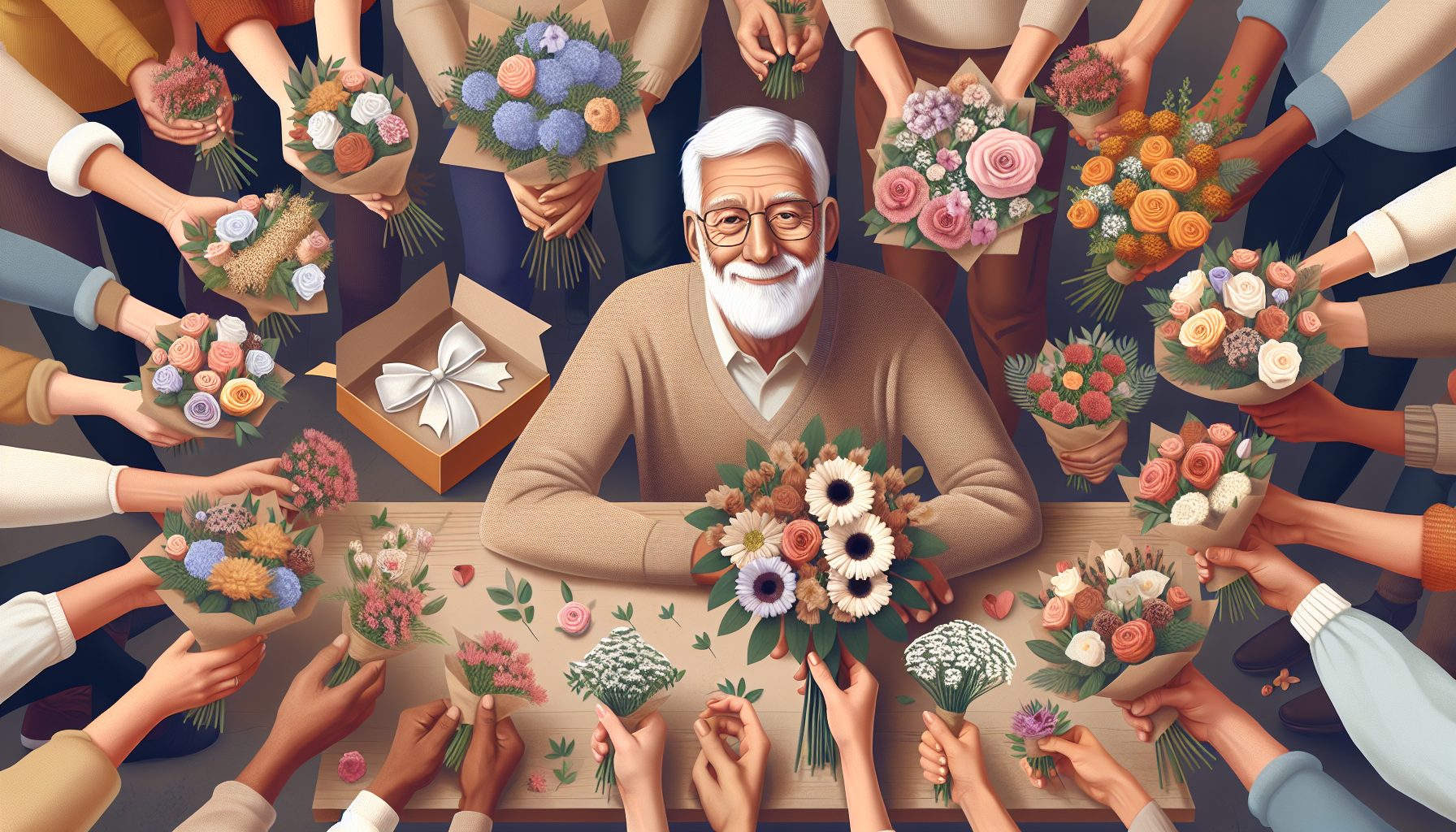 5. Типичные ошибки при выборе букета для мужчины