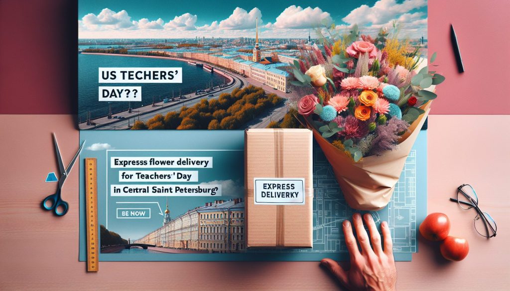 Экспресс-доставка букетов к Дню учителя где заказать в центре СПб: реально ли?