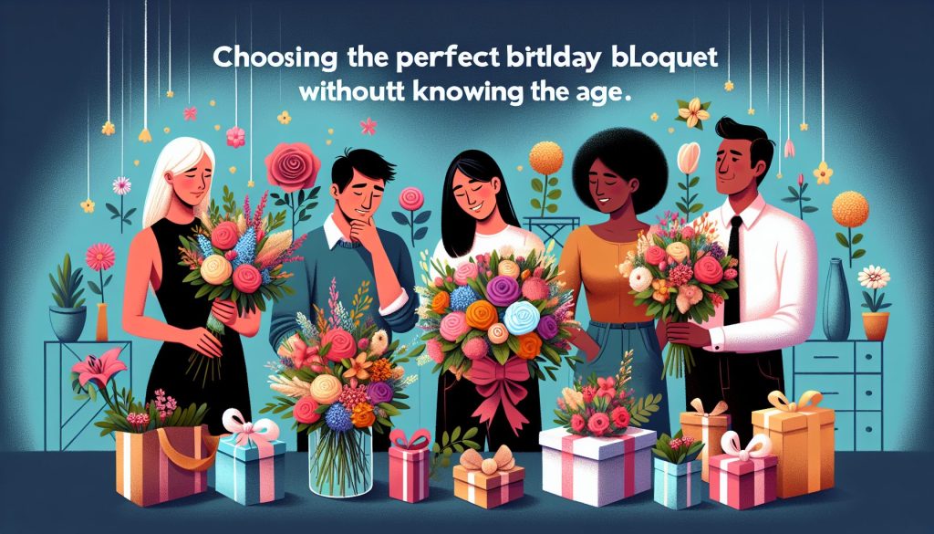 Как выбрать букет на день рождения, если не знаете возраст
