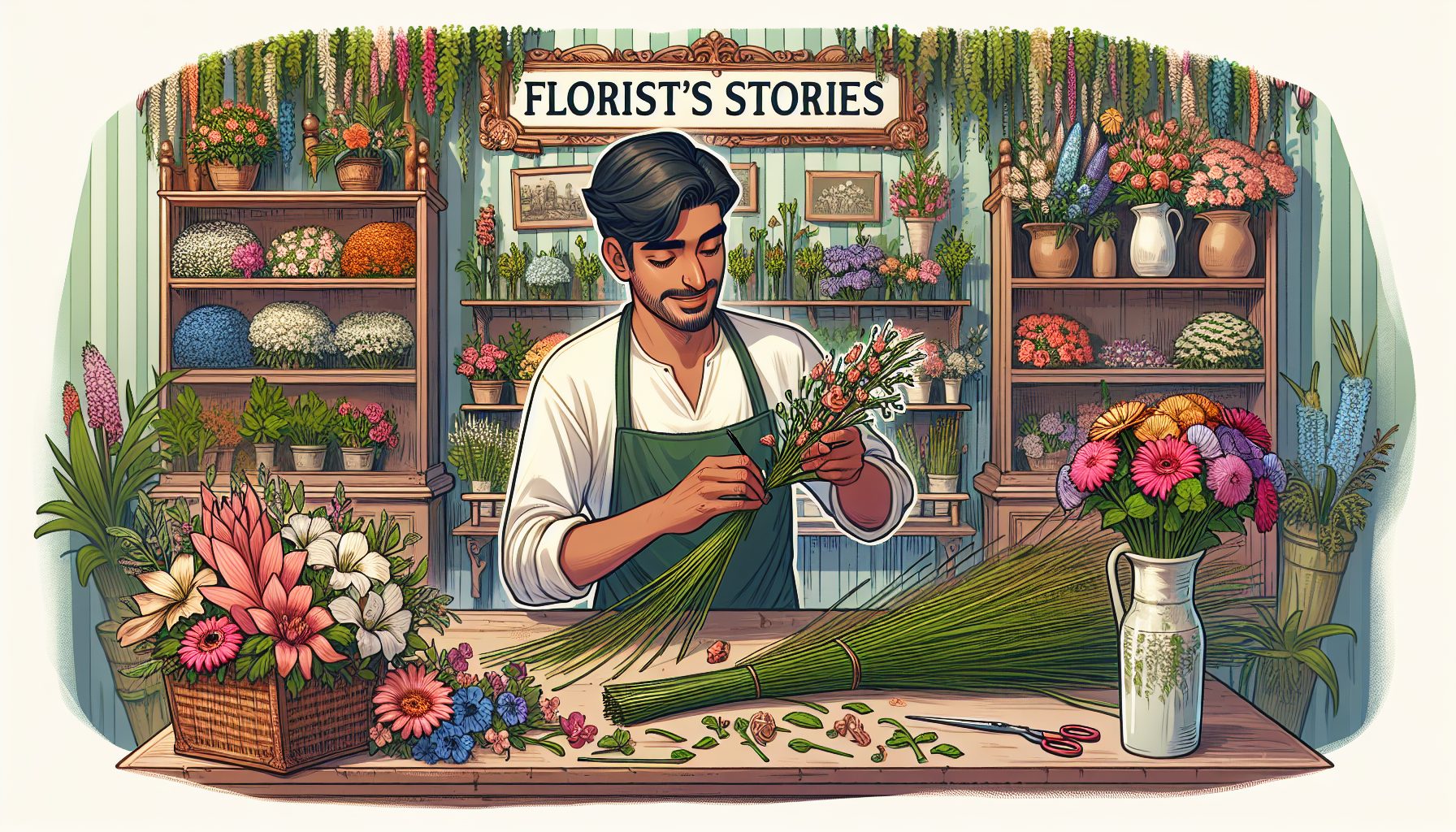 Как начались мои истории флориста