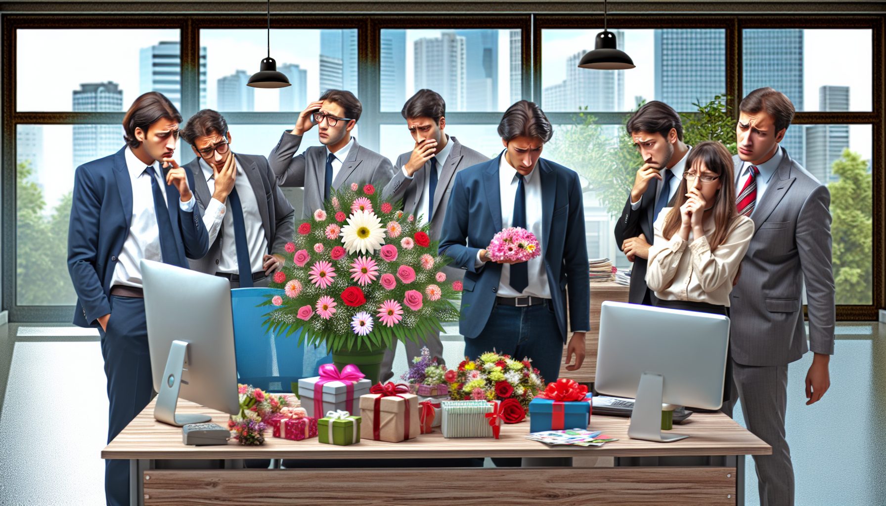 Рабочие дни, цветы и немного запутанных чувств