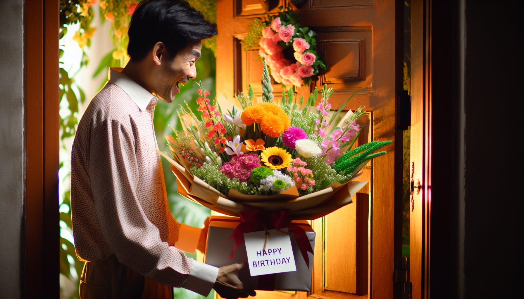 Когда букет становится сюрпризом