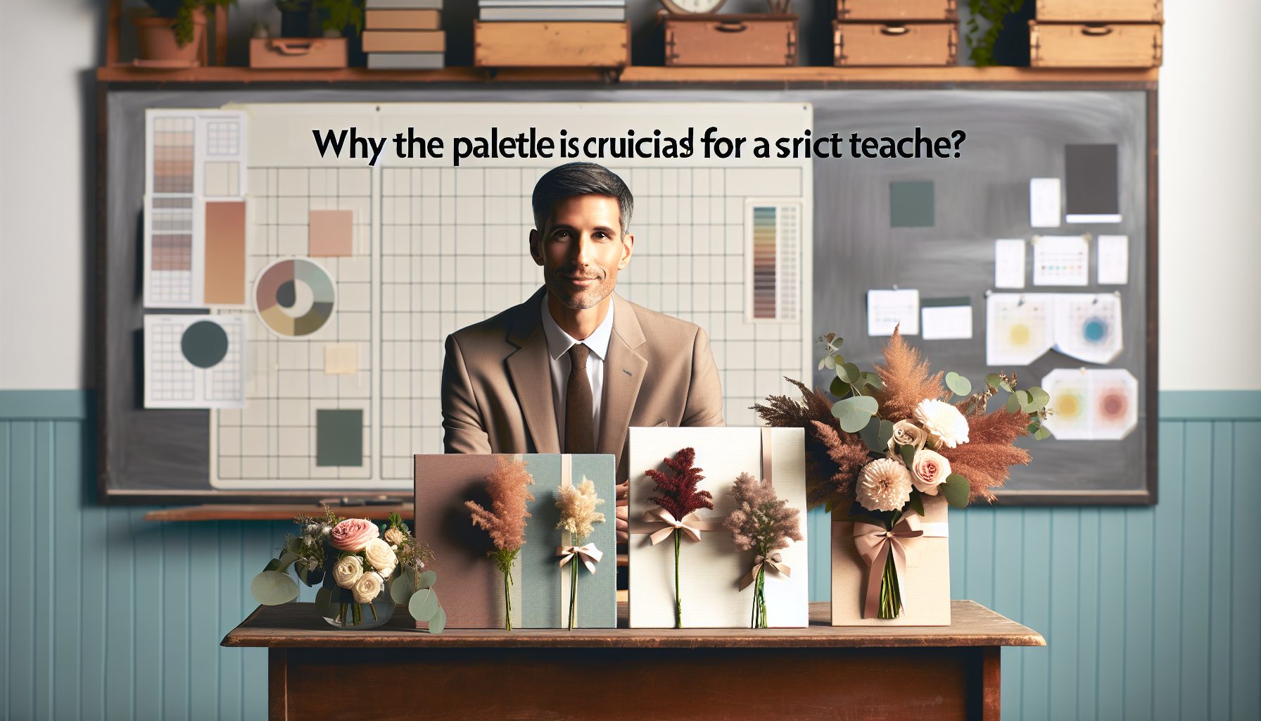 Почему вообще важна палитра для строгого учителя