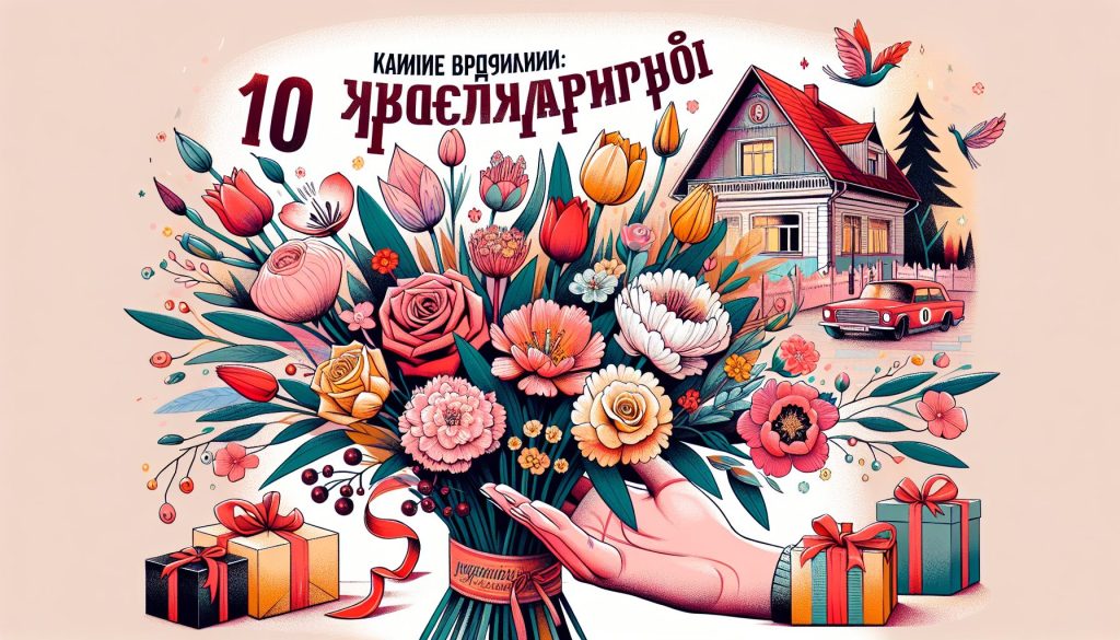 10 сценариев: какие цветы дарить, если вы едете на день рождения в гости