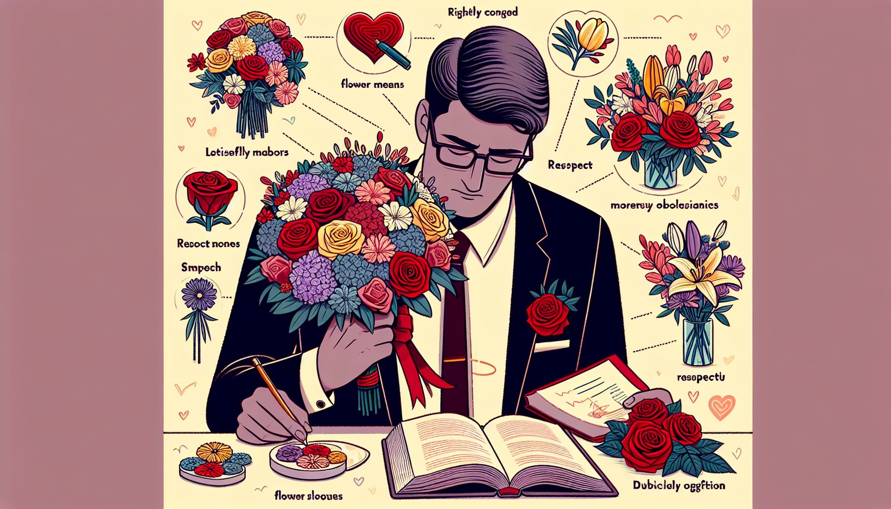 Немного о мужских букетах