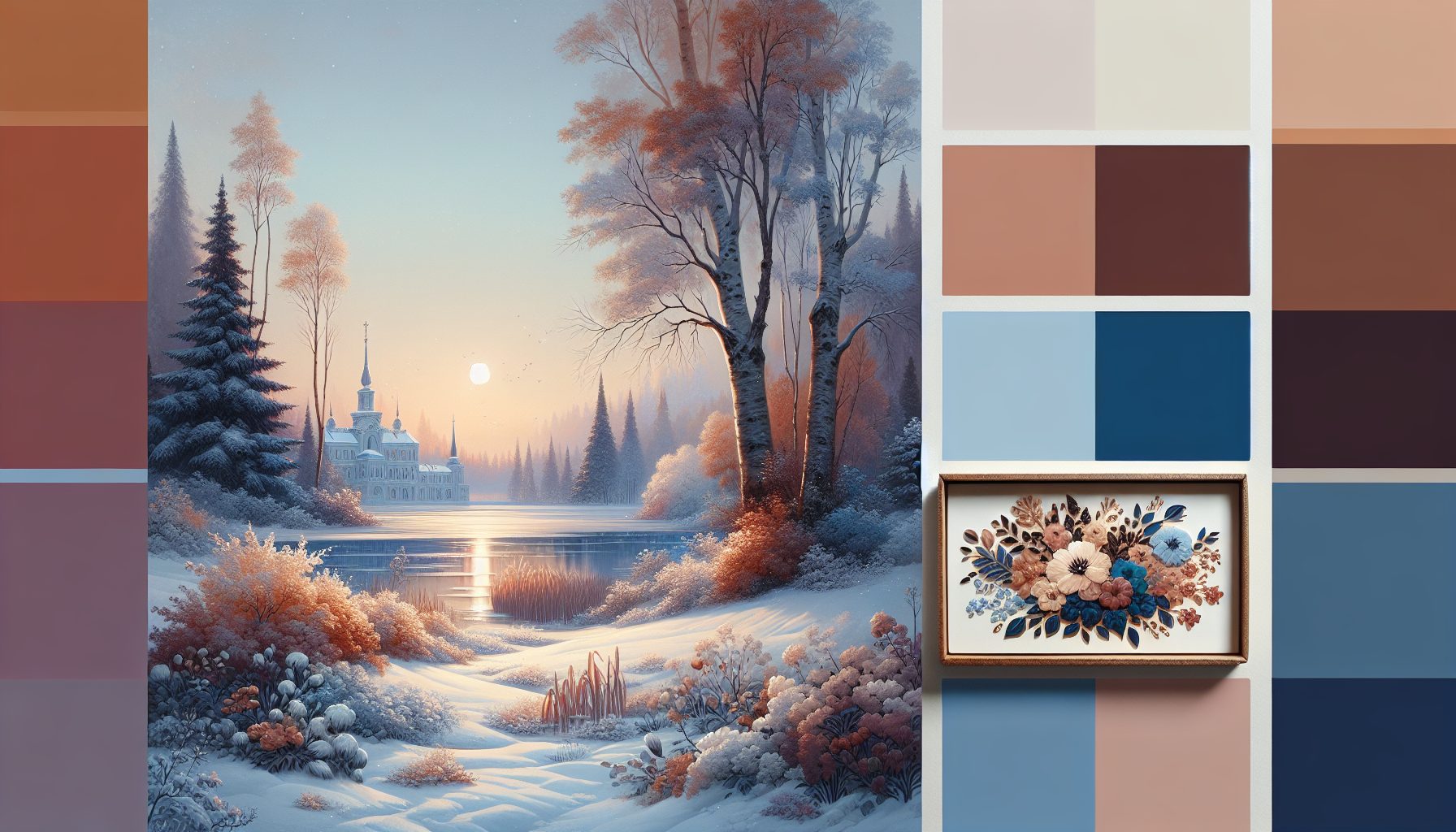 Почему зима требует особой палитры