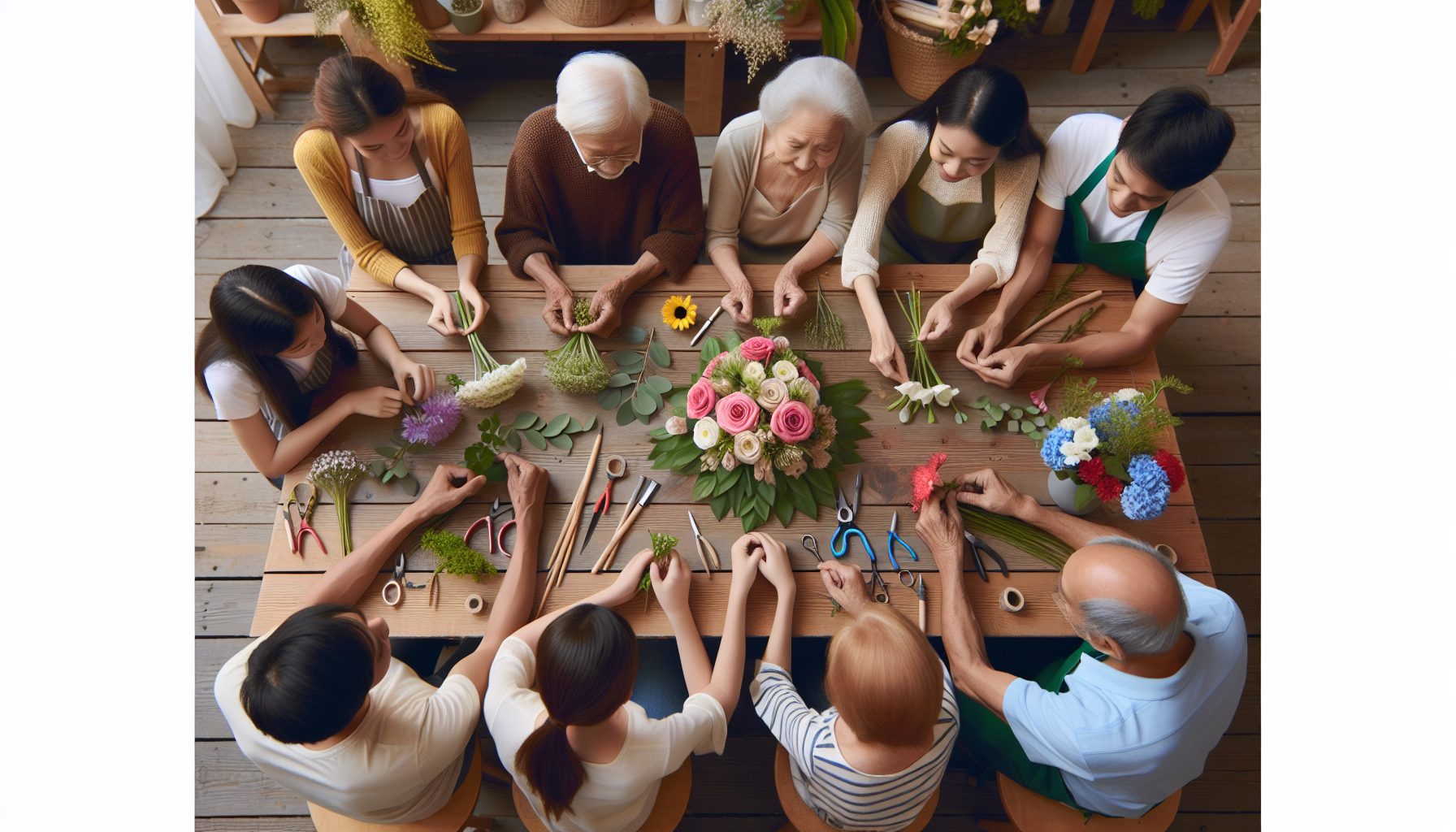 Практические советы по созданию сборного букета