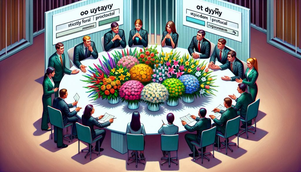 Цветы на день рождения коллеги: где граница между «по уставу» и от души