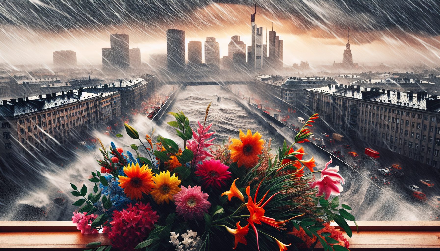 Почему климат Петербурга не щадит букеты