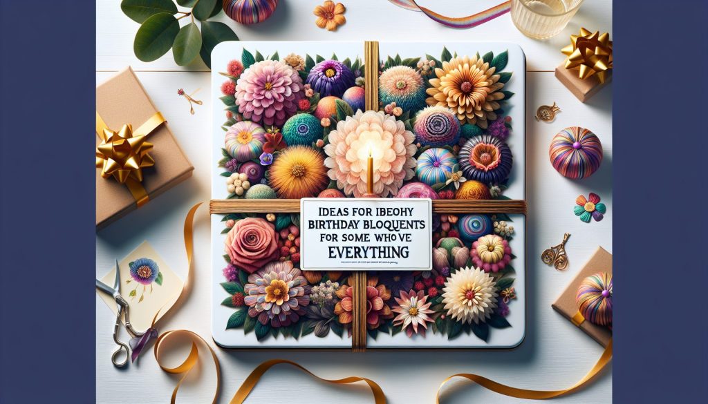Идеи букетов на день рождения для человека, у которого всё есть
