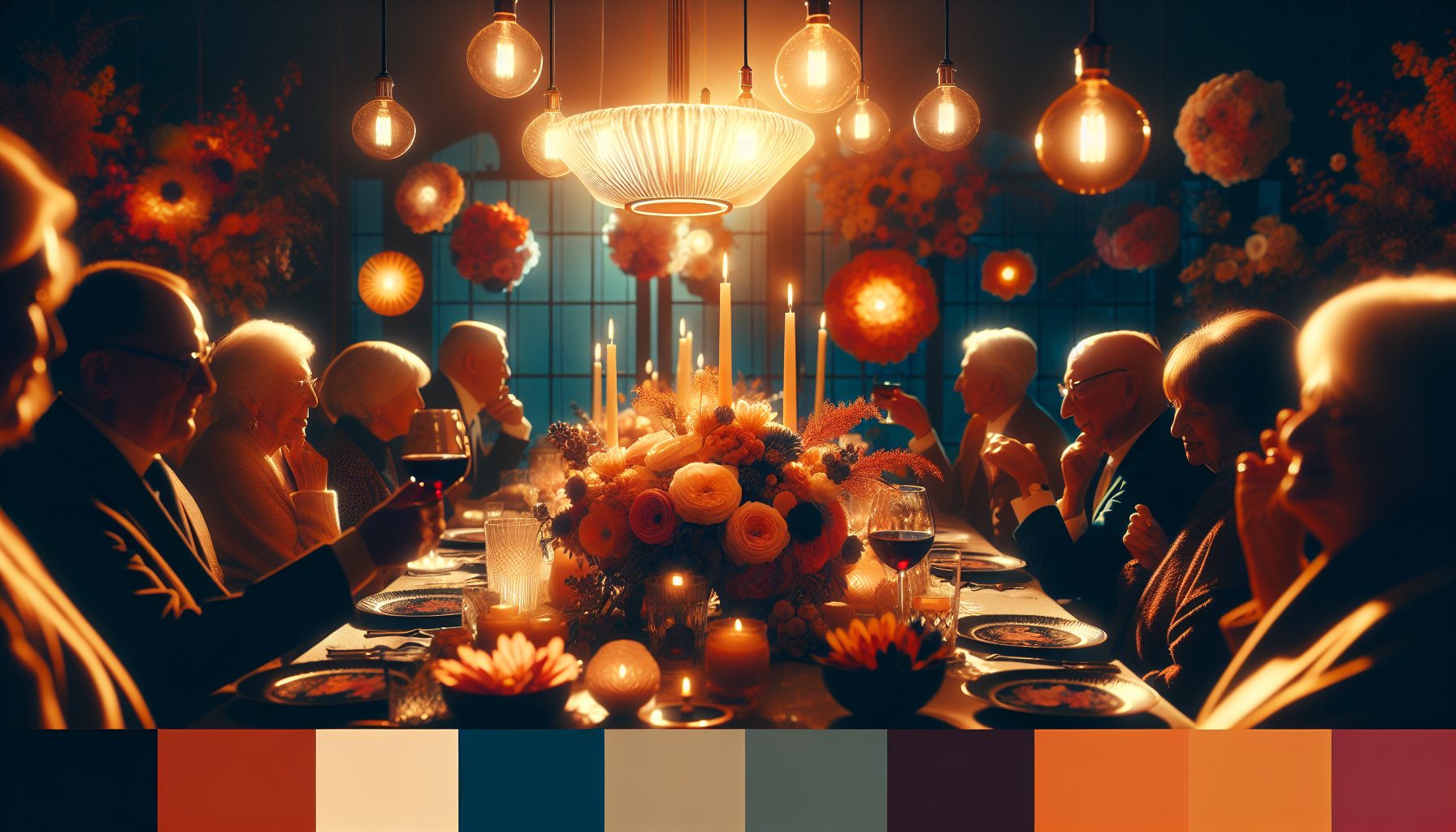 Цвет и настроение гостей