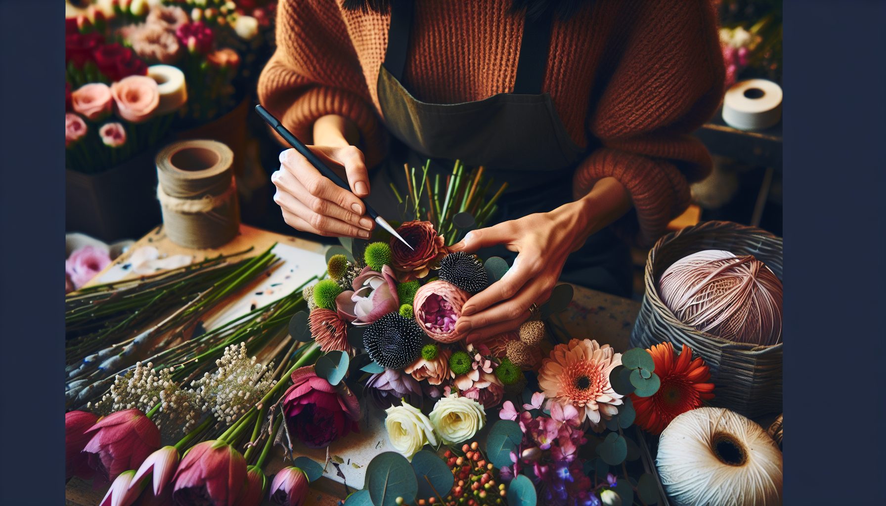 Как собрать идеальный букет своими руками